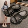 Fashion Shoes Woman 2025 Slippers Flat Rubber Slides Shoes Slippers Flat Slides