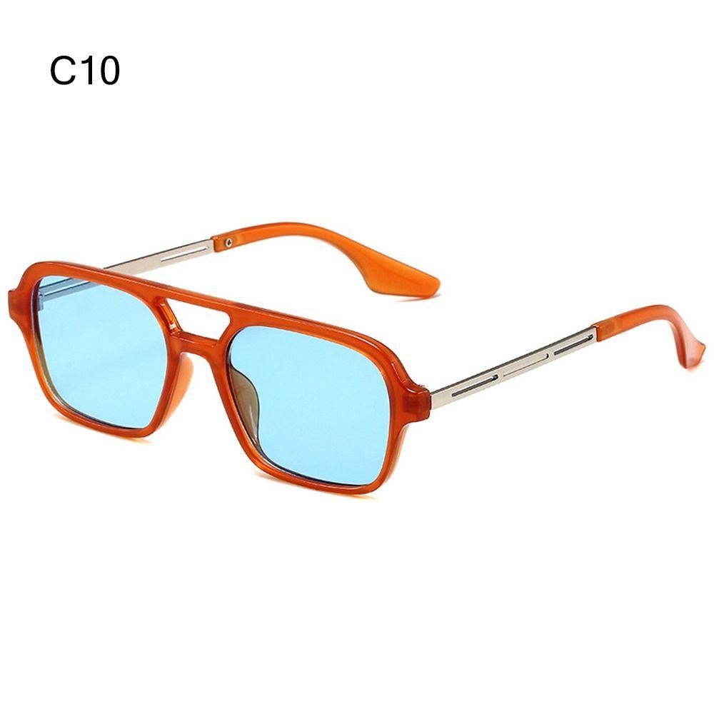 70s Sun Glasses Retro Style Square Sunglasses for Women Men Luxury Brand Shades Eyewear UV400 Beach/Travel/Streetwear Accessory