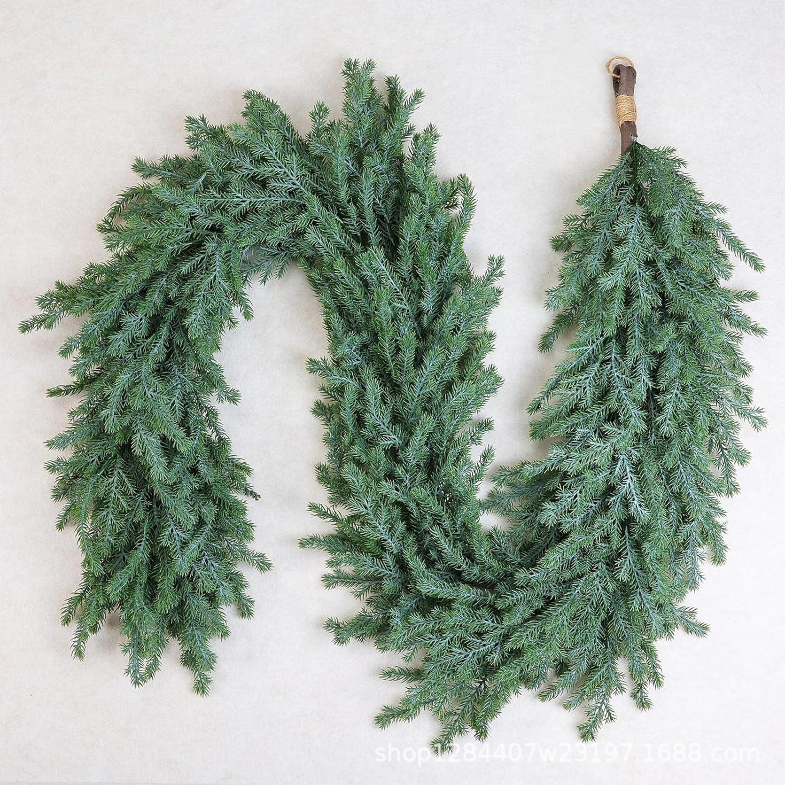 

Christmas Soft Glue Feel Norfolk Cane Christmas Decoration Needle Christmas Cane Decoration One Size