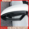 Auto Seite Rückspiegel Regen Schild Abdeckung Stick Trim für Volkswagen VW Golf 6 MK6 2009-2013 Regen schnee Sonnenschutz