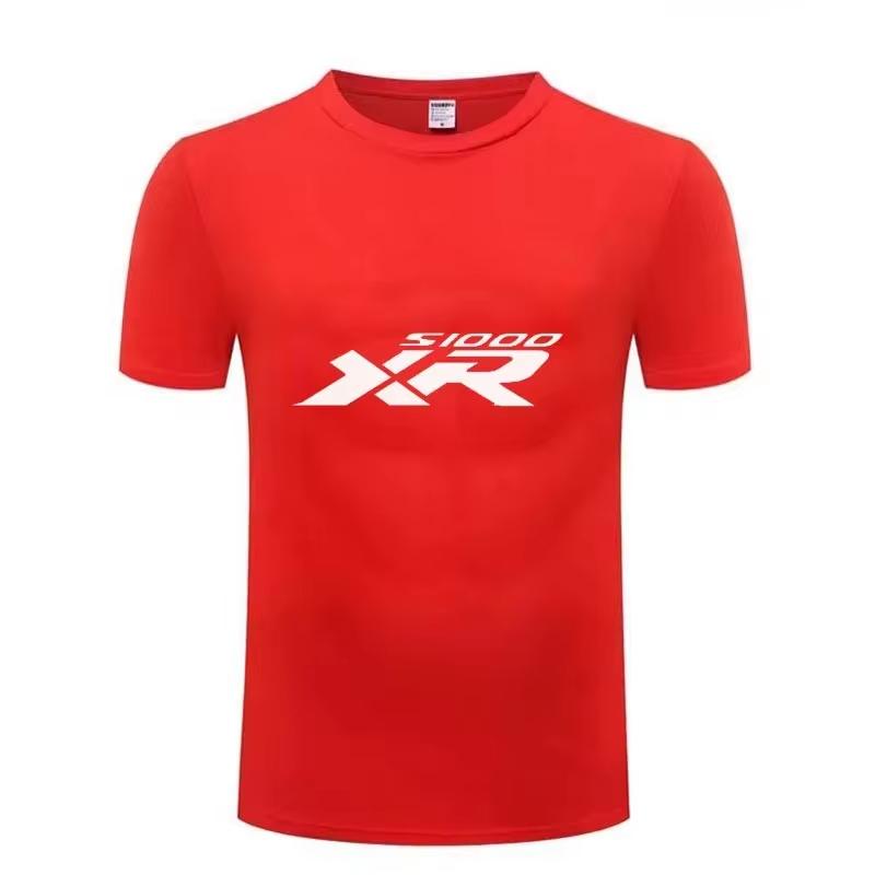 High Quality S1000XR T Shirt Men Print New LOGO Tee Cotton Summer Short Sleeve Round Neck Tops Casual Clothing Unisex Oversized