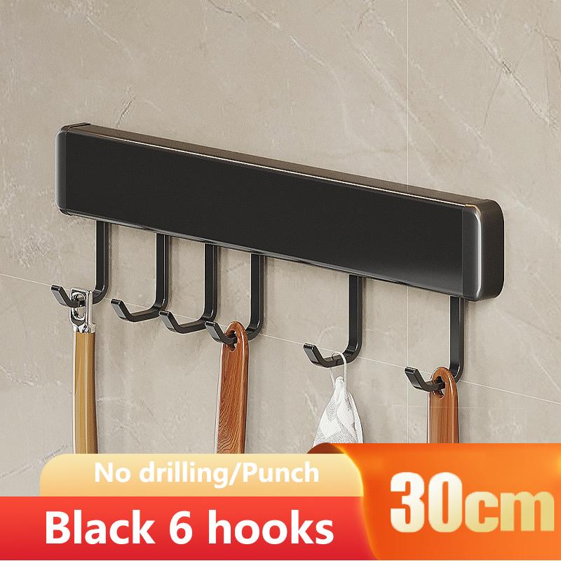 Kitchen Accessories Organization and Storage Towel Hooks Space Aluminium Spray Paint Protection Against Rust