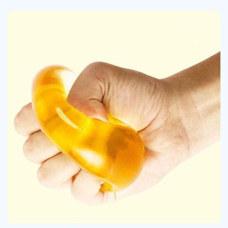 Ice Cube Squishy Toy TPR Jelly Gel Stress Relief