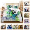 Football Duvet Cover Set Sport Home Bedclothes Queen King Size Bedding 3D Quilt Cover Boy Girl Highly Bedding Sets
