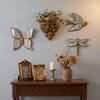 Light Luxury Wall Decoration Retro Style Swallow Wall Carving Home Decoration  Wall Background