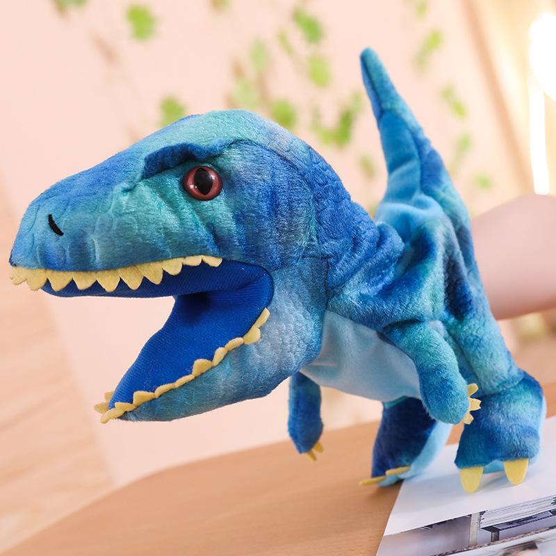 Cute Cartoon Parent-Child Plush Puppet: Dinosaur, Whale, Crocodile, Shark