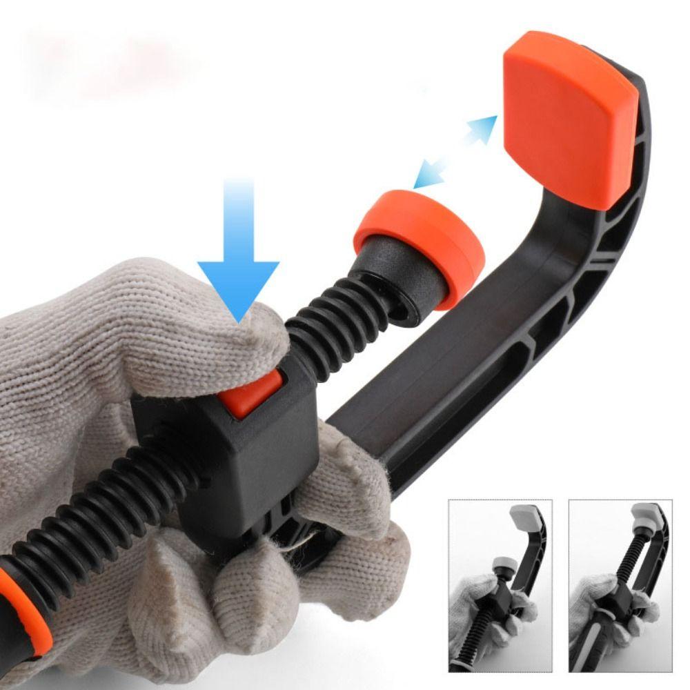 Engineering Plastic G Type Clamp Lightweight Design Spring Clamps Woodworking Clamp  Long Time Use