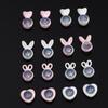 4pcs Comfortable Wear Sturdy Ceramic Earring Support Backs for Droopy Ears Heavy Earrings Lobe Lifters Secure Hold