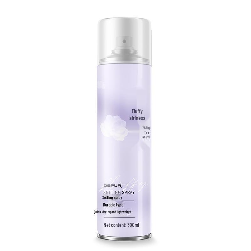 Volumizing German Style Setting Spray for Curly Hair - Long-Lasting Dry Glue Gel for High Crown, Airy Styles