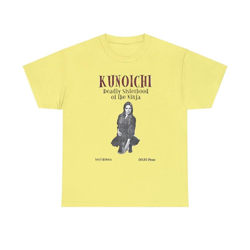 

Kunoichi Deadly sisterhood Of The Ninja Graphic Print SS Unisex Heavy Cotton Tee 4XL