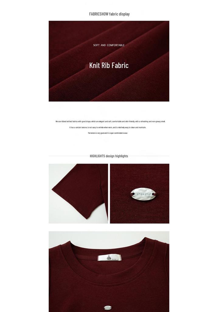 2026 Spring Plus Size Women's Casual Round Neck Short Sleeve T-shirt (200 Jin, W-262)