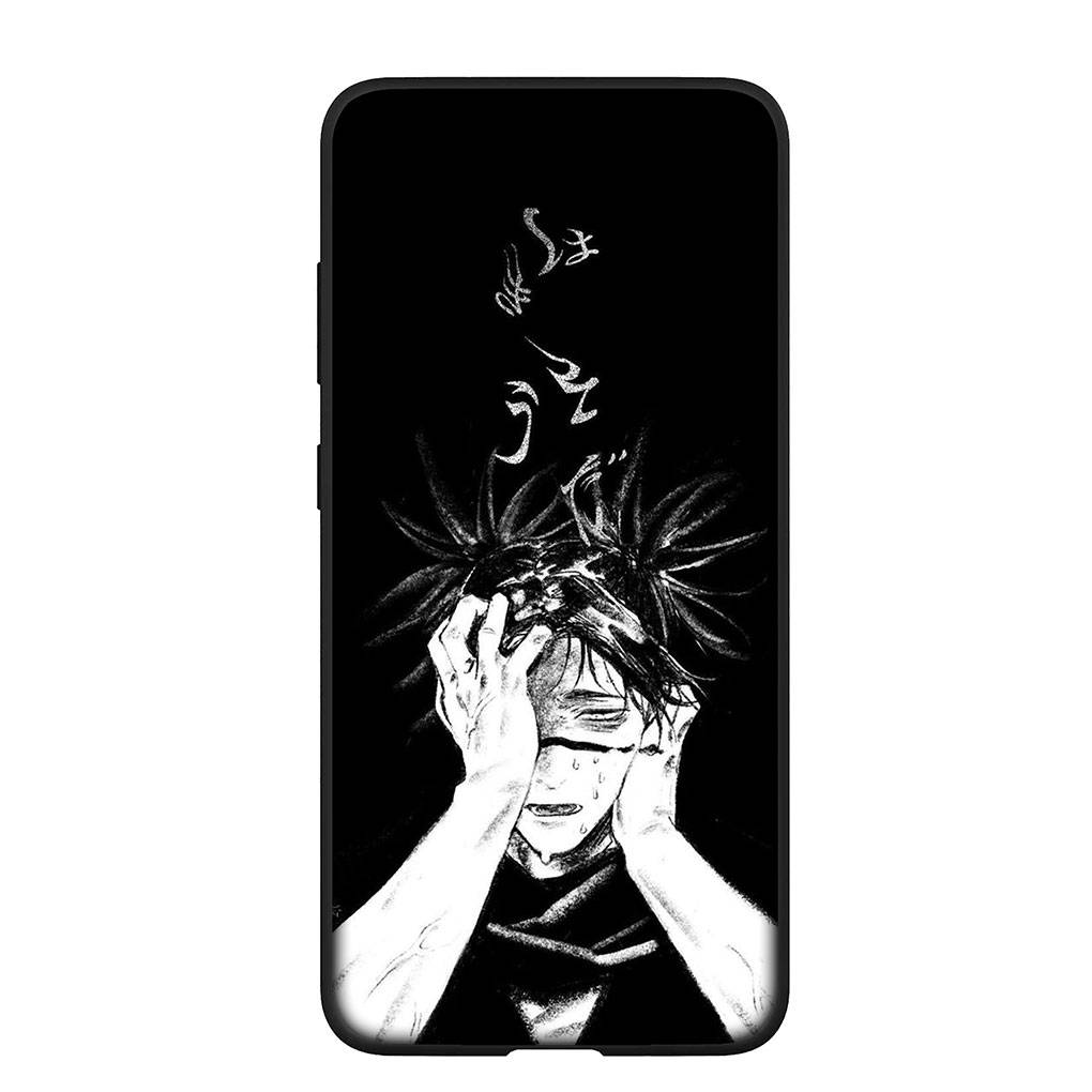 Phone Case for Samsung Galaxy S25 S24 S23 iPhone 16 15 Xiaomi Redmi Note 14 13 12 16E X 11 Pro Max OPPO Moto Huawei Jujutsu Kaisen Gojo Satoru Cover