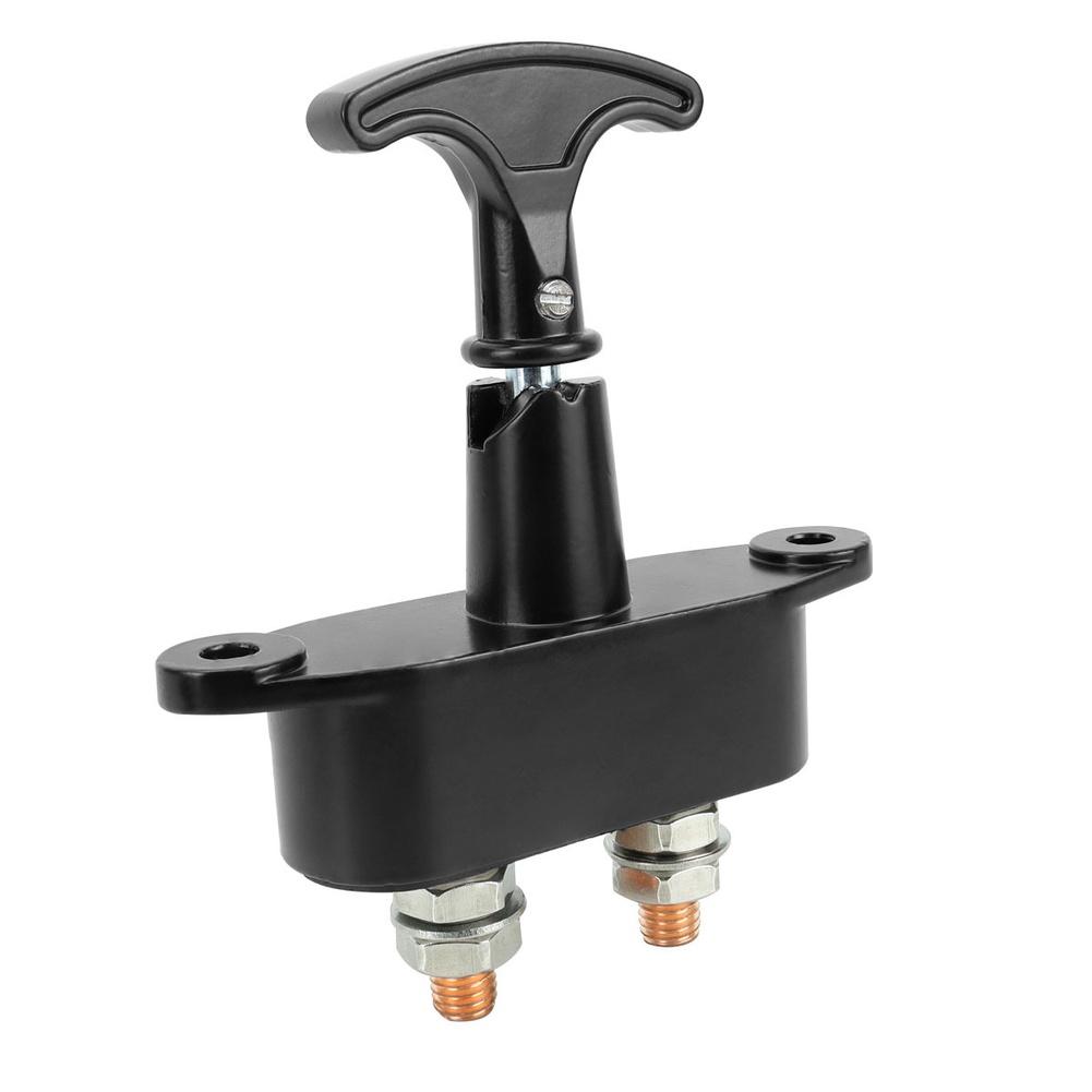 

200A Battery Disconnect Switch Marine Power Control 200A Power Cut Black M10 Battery Switch M10 Brass Conductor China Mainland