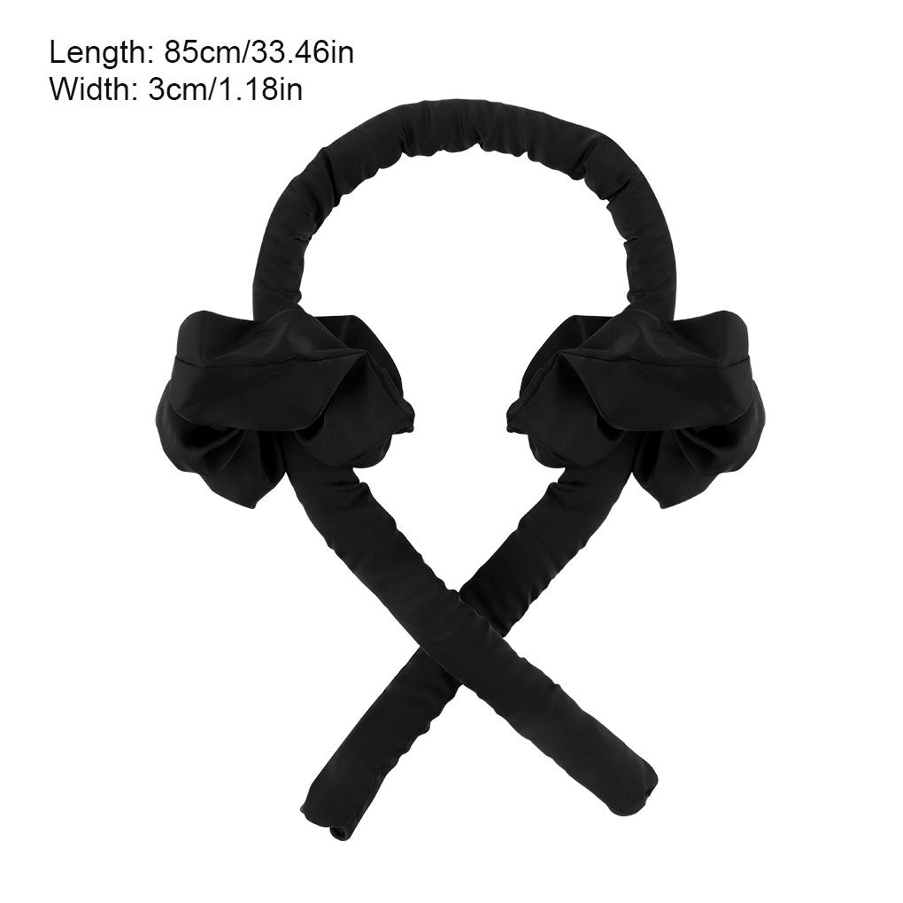 Heatless Curling Rod Headband No Heat Curls Ribbon Hair Rollers Sleeping