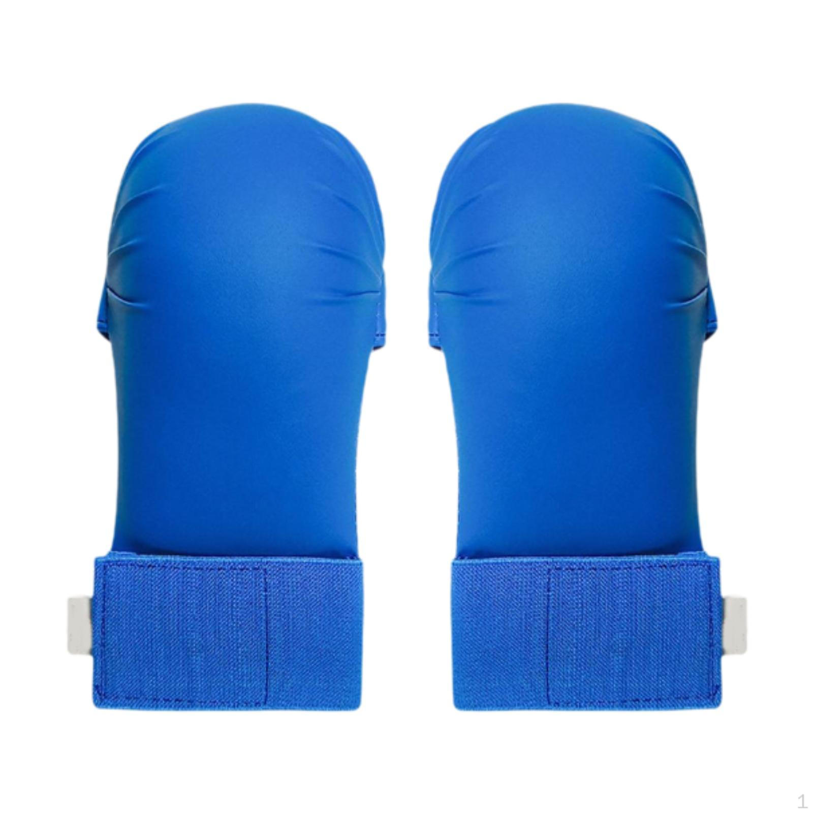 

2 комплекта перчаток для каратэ и боксерских перчаток для спаррингов M синий