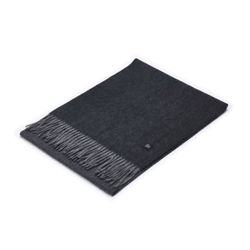 Velsey Classic 100 Faded Cashmere Muffler [BLACK GREY]