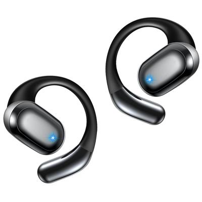 Øretelefoner bluetooth trådløse øretelefoner åpne øretelefoner OWS øretelefoner Bluetooth-øretelefoner som ikke blokkerer din lange automatiske utsøkte LED venstre