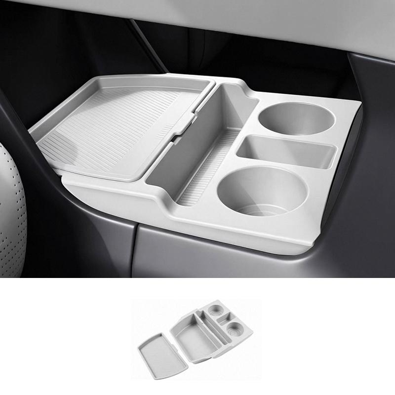 For Zeekr 8X 2026 Car Center Console Lower Storage Box Scratch-proof Organizer Tray Interior Modification Accessories