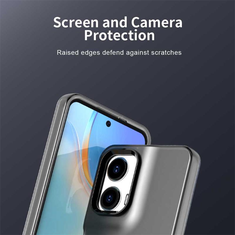 Transparent Case For Motorola Moto G35 Case Moto G35 G 35 5G Magnetic Adsorption Wireless Charge Back Cover For Moto G35 Case