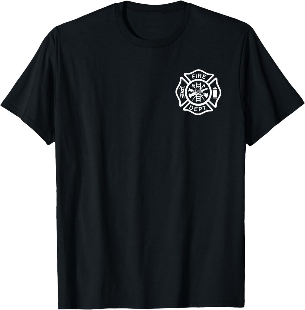 Feuerwehr Logo Uniform Feuerwehrmann Symbol Feuerwehrausrüstung T-Shirt