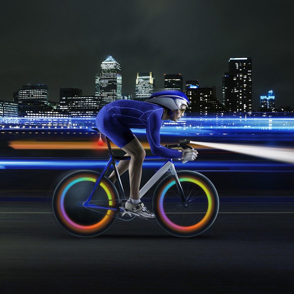 Juego de luces LED para bicicleta TOMSHOO 350 lúmenes Faro de biciclet Juego de luces LED para bicicleta TOMSHOO 350 lúmenes Faro de biciclet