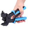 Terminal Compression Crimping Pliers F BNC RCA Coaxial Cable Network Crimper Adjustable Pliers