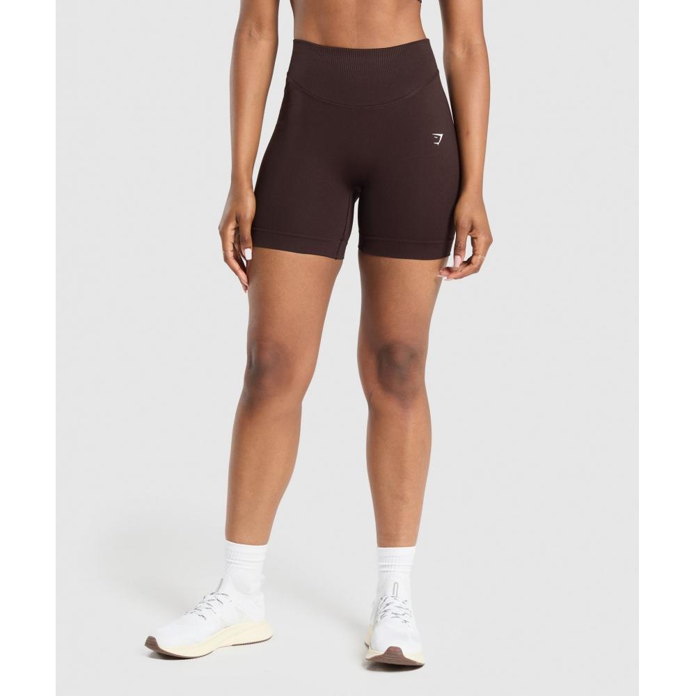 

Gymshark Sweat Seamless Shorts Heritage Brown B6a4s Ncnz XS