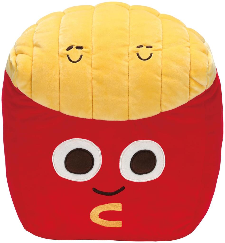 Skater Plush Toy, 30cm Burger Concus Fries (ZNG1-A)