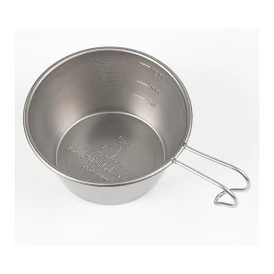 CAPTAIN STAG Titanium Shella Stacking Cup