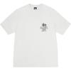 Футболка Stüssy California Grown с пигментной окраской 1905162