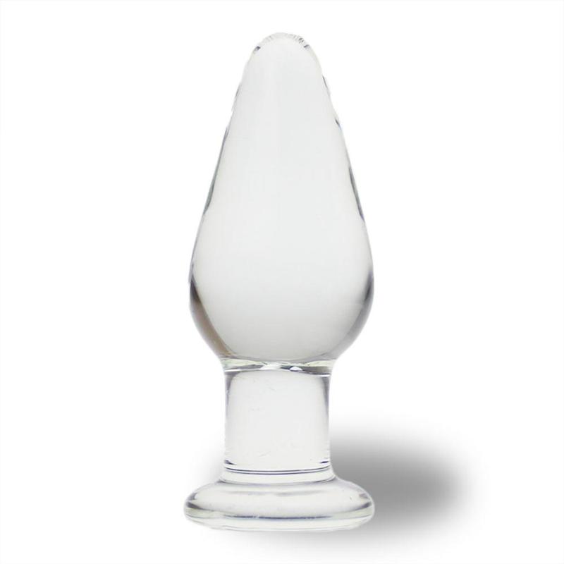 Huge Crystal Glass Anal Plug Sex Toys for Woman Lesbian G SPOT Squirt BIG BALL GAY DICK Anus Prostate Stimulation Toy BUTT Plug