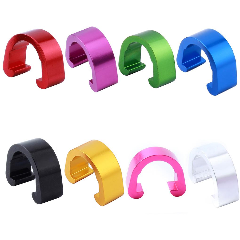 10 Pieces Bike Cable C Clips Fixing Buckles Convenient Fixator for Bikes