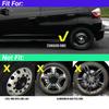 13 14 15 inches 4pcs per set Car Wheel Hub Cap Replacement for R1 cars.4 Pieces