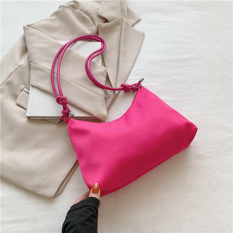 Stylish Casual Shoulder Bag For Women Large Capacity Tote Bag Nylon Fashionable Design