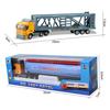 Jouets Camion Remorque Conteneur Inertiel 1:64 Alliage Modèle de Voiture Conteneur Voiture à Rétrofriction Jouet pour Cadeau