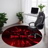 1PC Devil May Cry Office Round Rug, Non-slip, Soft and Durable Office Rug for Interior Decoration, Perfect for Office yy250915075
