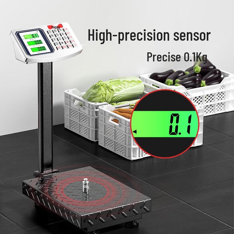 Dongmei 300 kg Högprecision Kommersiell Köksvåg (CN-version)