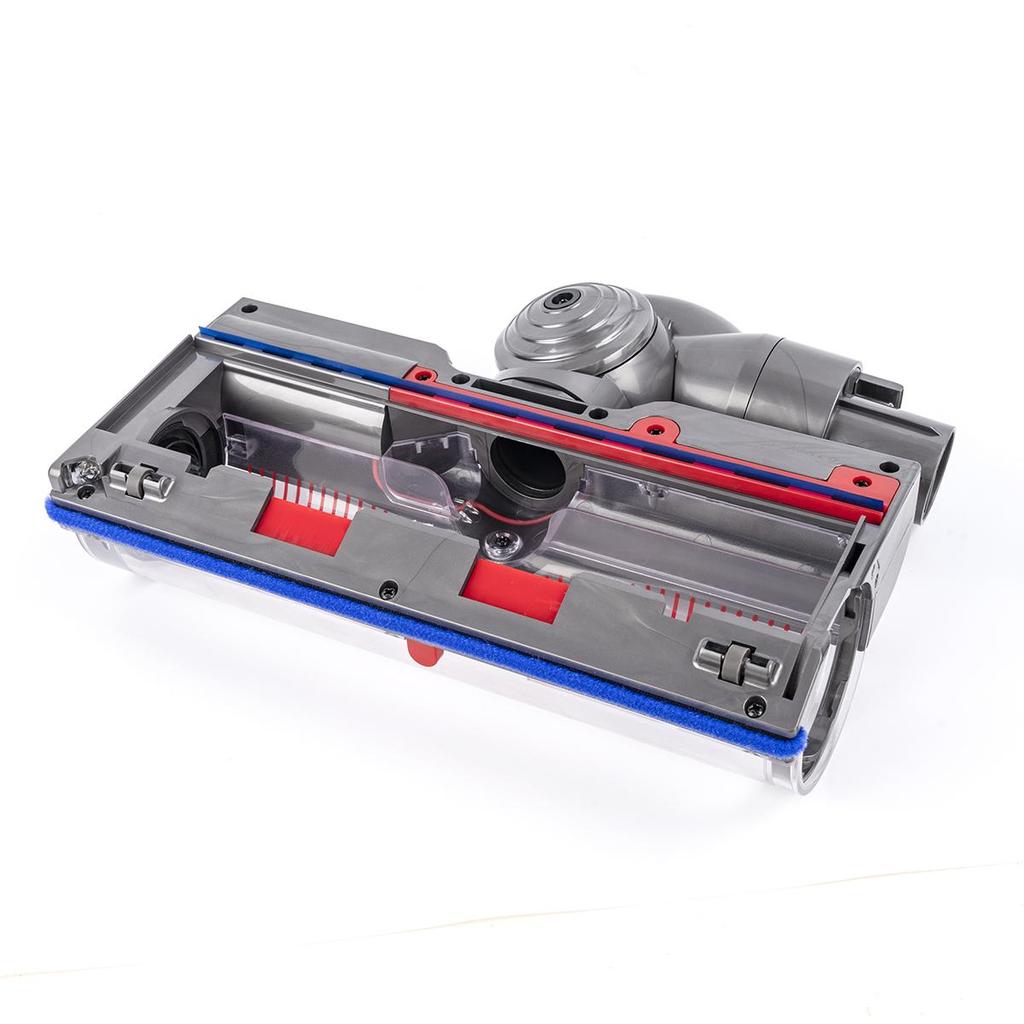 Quick-Release Electric Floor Brush Head For Dyson V7 V8 V10 V11 V15 Vacuum Attachments With Green LED Dust Light