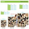 Autumn Leaves Pattern Throw Blanket Warm Fall Design for Living Room Sofa Decor NatureInspiredHome Gift for Her