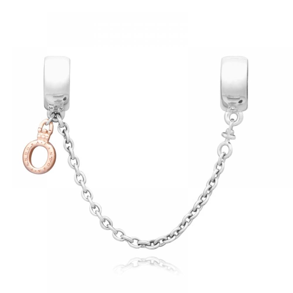 PandOra 788313 Krone Krone O Dangle Sicherheitsketten Clip Charm