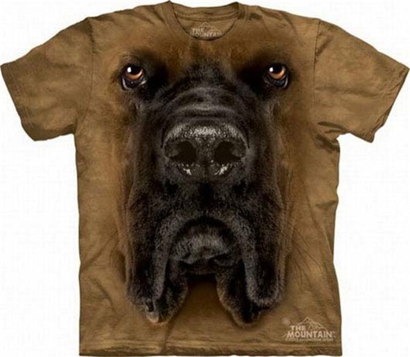 Funny Animal Dog Face 3D Print Tshirts Men Summer Novelty T Shirt Clothing Casual O Neck Short Sleeve Tee Tops