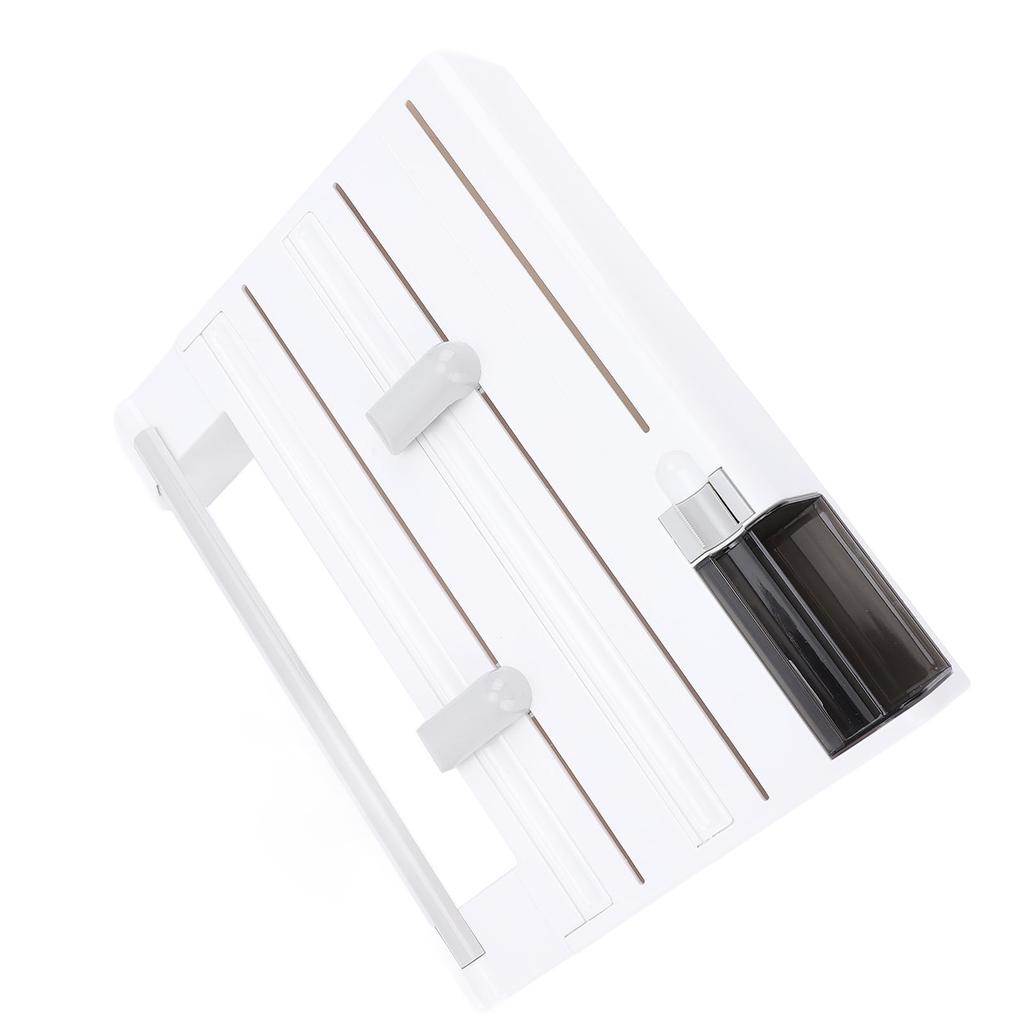 Plastic Wrap Dispenser Wall Mount Easy Installation Space Saving Multipurpose Foil Dispenser for Kitchen