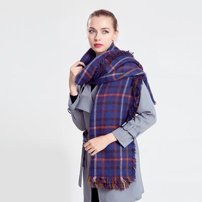 Ladies Double-sided Thousand Bird Grid Scarf, Imitation Cashmere Thermal Scarf, Shawl