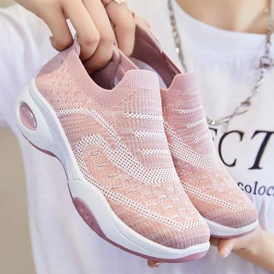 Shoes Women's Spring New Women's Shoes Soft-soled Air Cushion Shoes Breathable Casual Sports Shoes