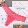 Women Lace Briefs Low-waist M-XL Solid Sexy G-String Seamless Transparent Panty Female Breathable Underwear Comfort Thong