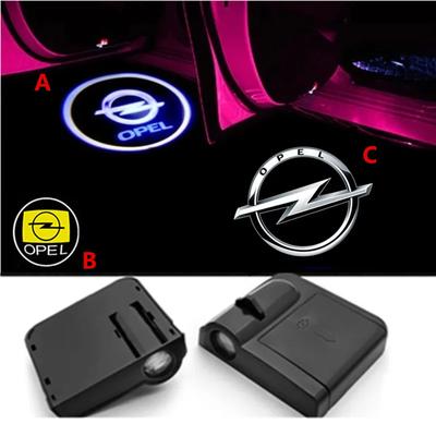 2Pcs Wireless Car Door Led Logo Laser Projector LED Welcome Light For Insigni Astra J G K B Corsa Zafira B Mokka Vivaro