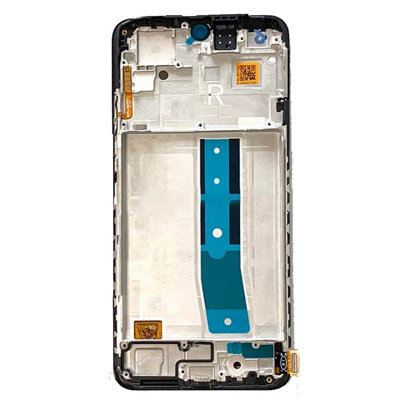 Für Xiaomi Redmi Note 12S 4G Grad C OLED Bildschirm und Digitizer Baugruppe+Rahmen Ersatzteil (ohne Logo)
