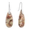 European and American Emperor Stone Droplet Pendant Earrings Natural Stone Jewelry for Women Earrings