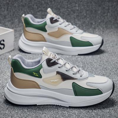 Men's Shoes Autumn New Fashion Thin Breathable Versatile Boys Low-top Sports Casual Dad Shoes