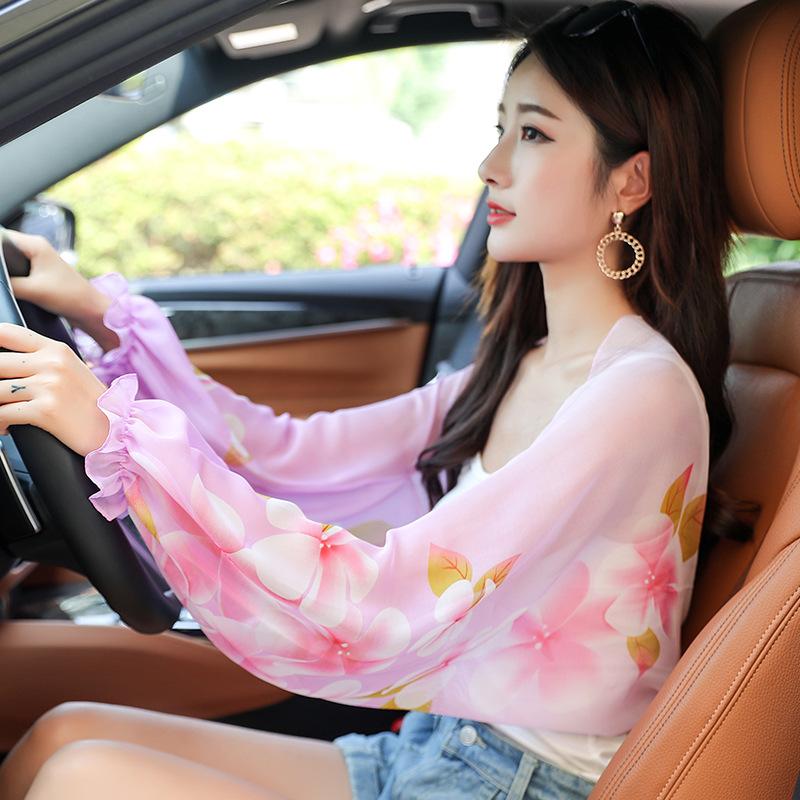 

Летнее новое пляжное полотенце, пляжная одежда двойного назначения для езды на велосипеде, солнцезащитный шарф из шифона, вышитая шаль-накидка 50*160cm